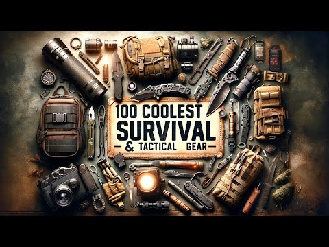 100 Coolest Survival &amp; Tactical Gear You Must See 2024