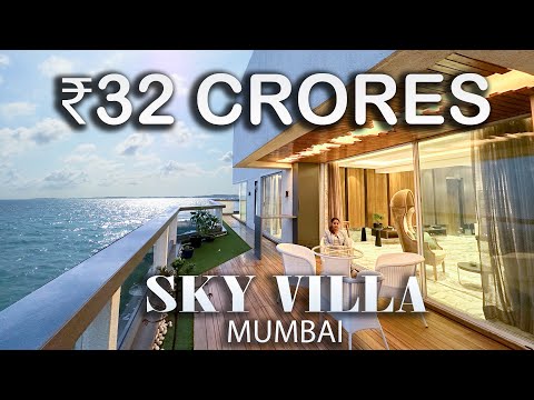 Ultimate Luxury Sky Villa Tour | 32,00,00,000 with Breathtaking Sea Views 🌊✨